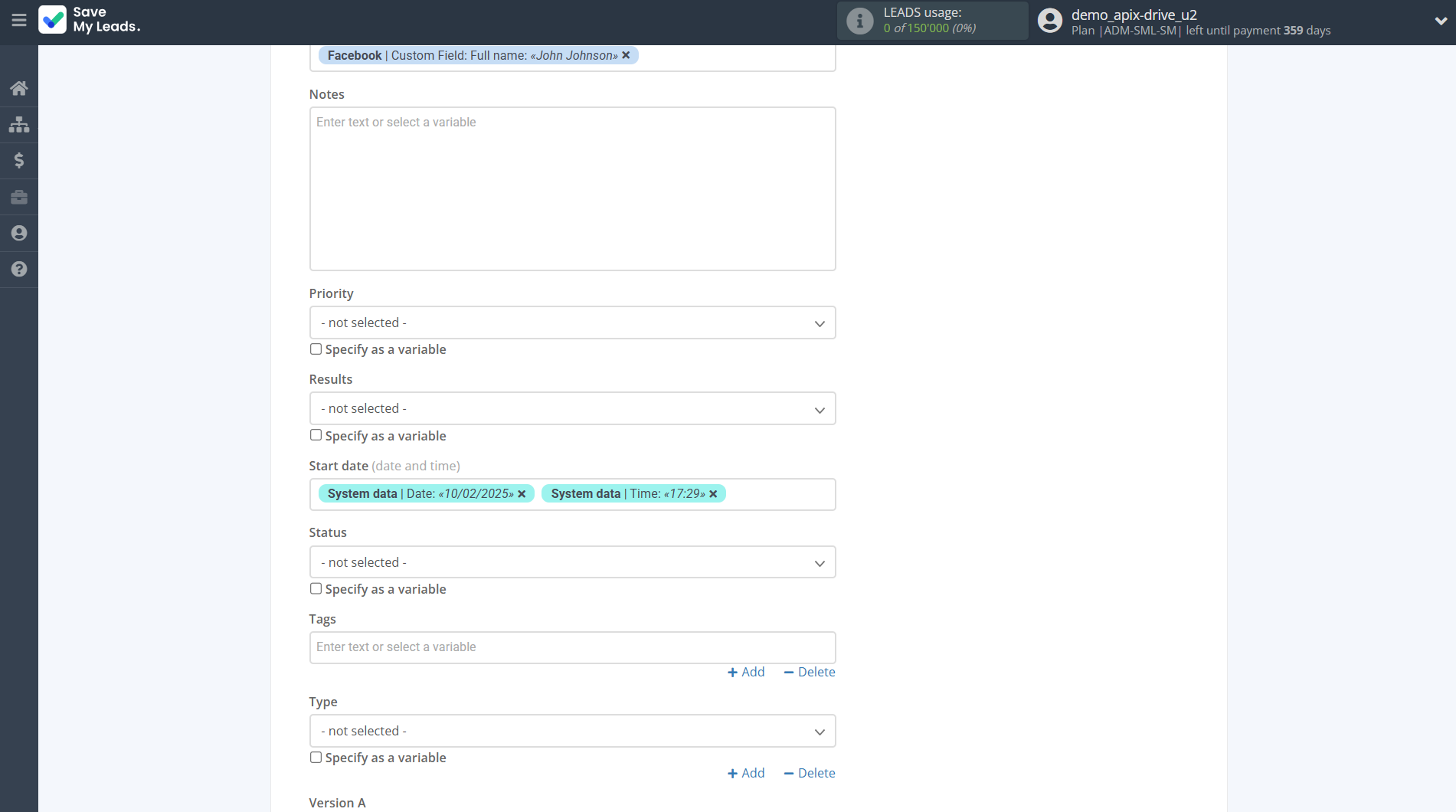 How to Connect Facebook with ClickUp | Assigning fields How to Connect Facebook with ClickUp | Assigning fields