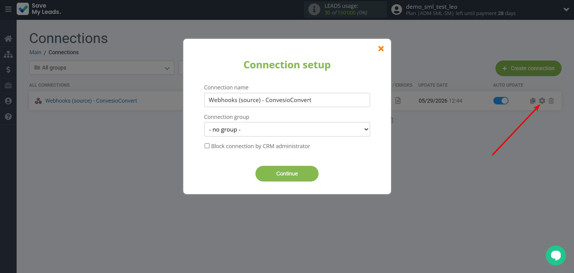 How to Connect Webhooks with ConvesioConvert | Name and group connection How to Connect Webhooks with ConvesioConvert | Name and group connection