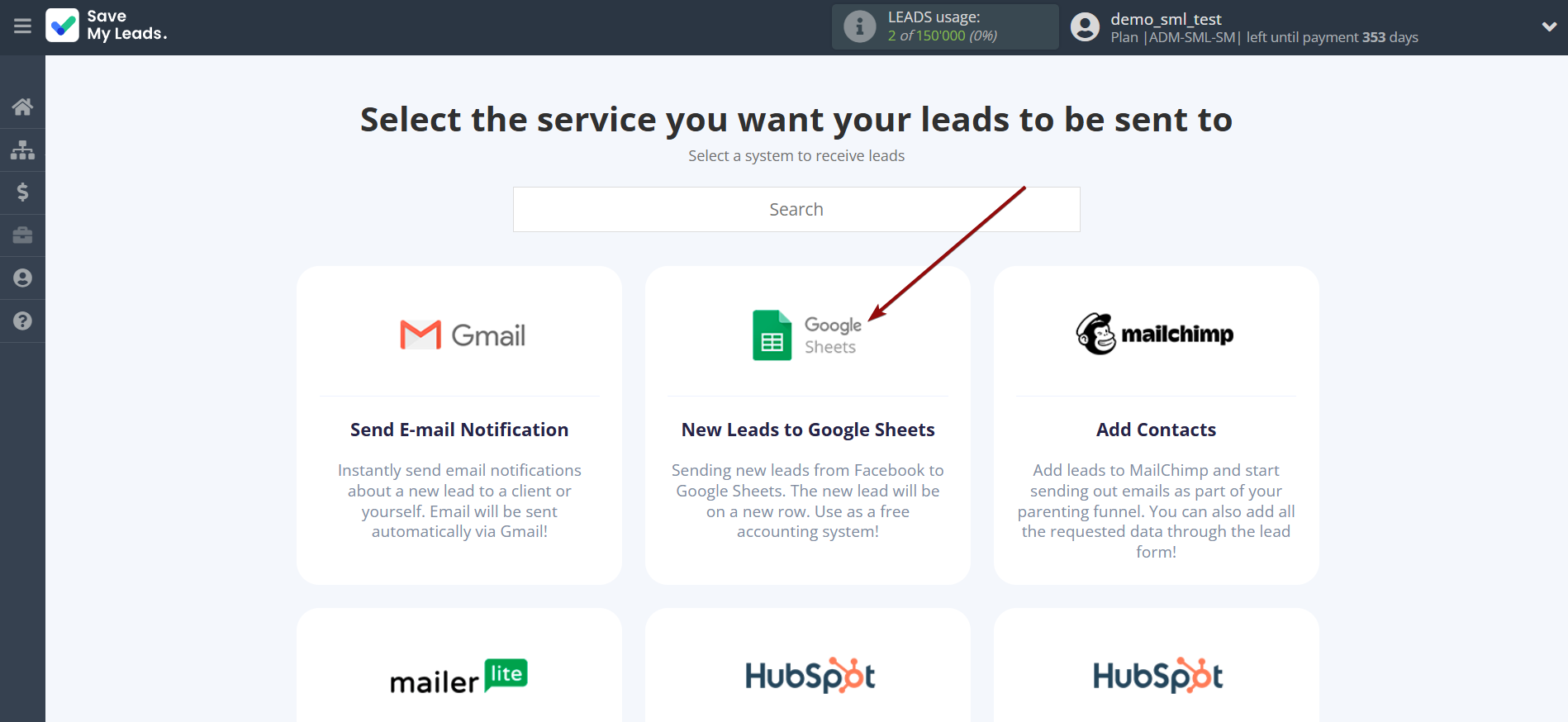 How to Connect Facebook with Google Sheets | Data Destination system selection How to Connect Facebook with Google Sheets | Data Destination system selection