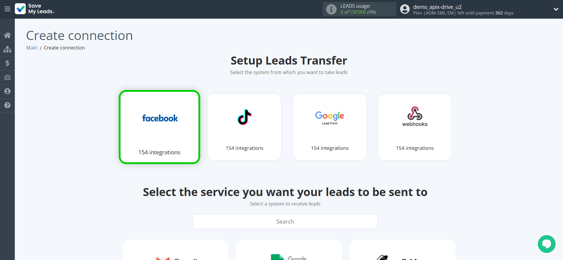 How to Connect Facebook with Afilnet | Data Source system selection How to Connect Facebook with Afilnet | Data Source system selection