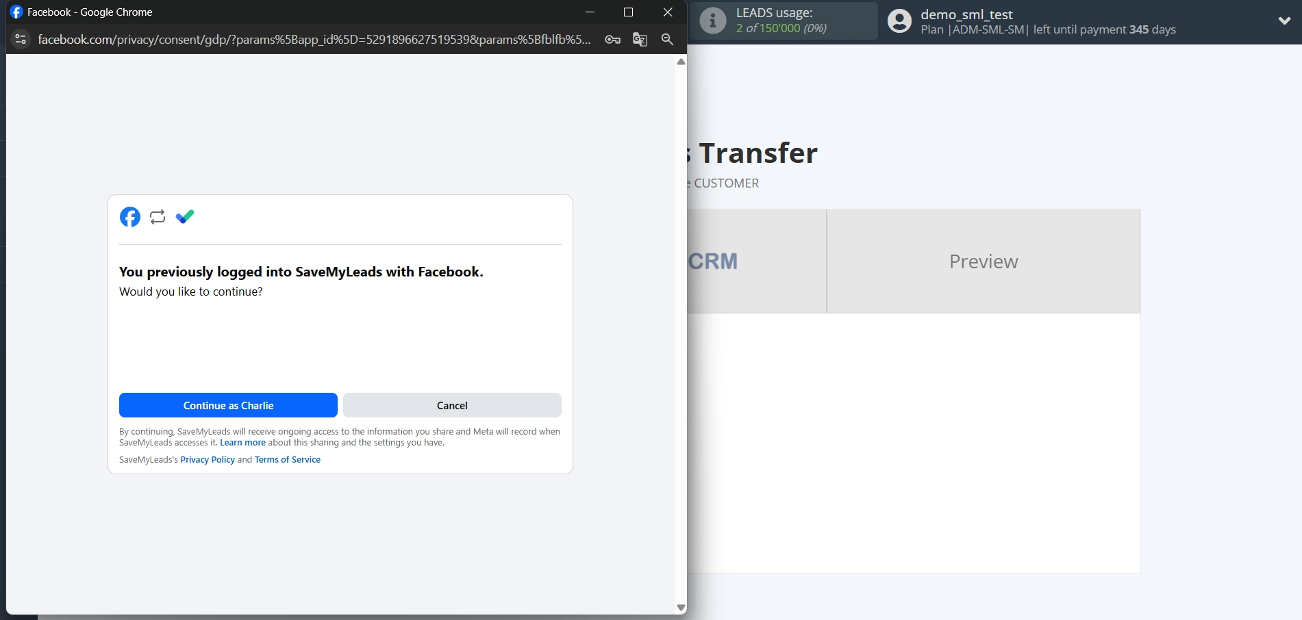 How to Connect Facebook with KeyCRM Create Customer | Data Source account connection