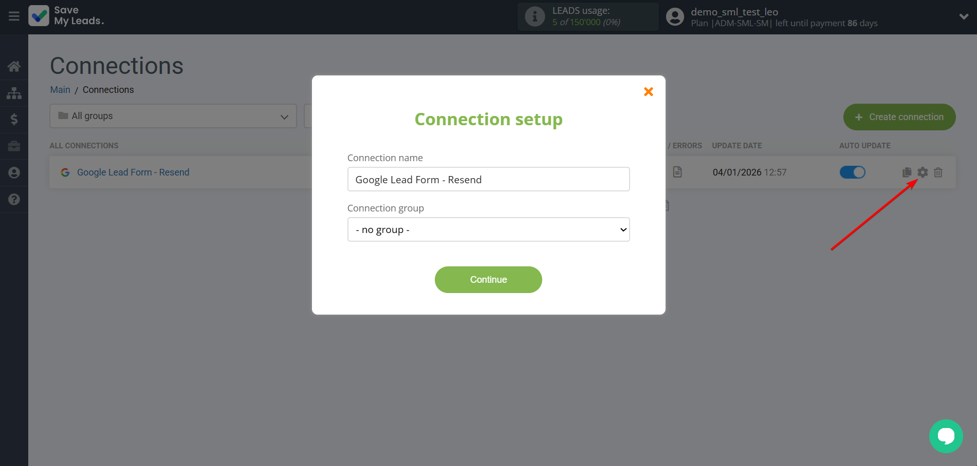 How to Connect Google Lead Form with Resend | Name and group connection