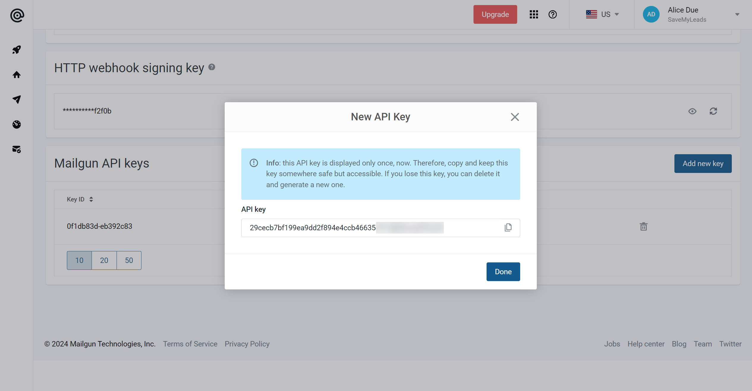 How to Connect TikTok with Mailgun | Data Destination account connection How to Connect TikTok with Mailgun | Data Destination account connection
