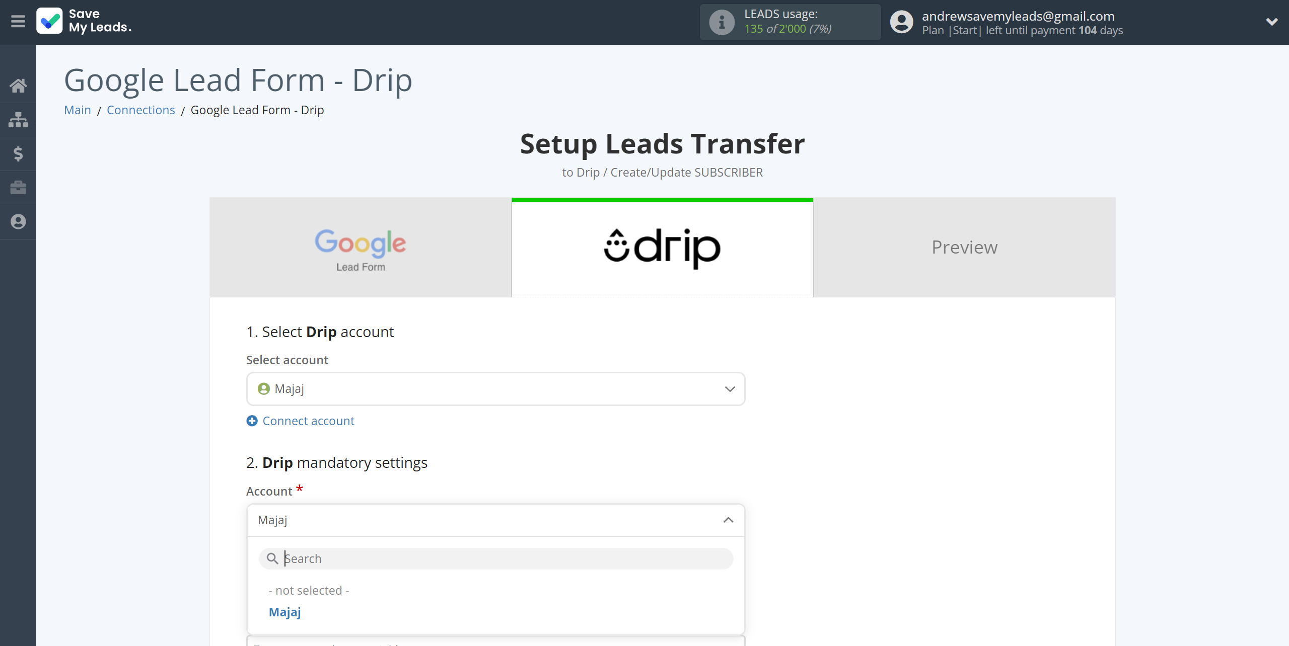 How to Connect Google Lead Form with Drip Create/Update Subscribers | Assigning fields How to Connect Google Lead Form with Drip Create/Update Subscribers | Assigning fields