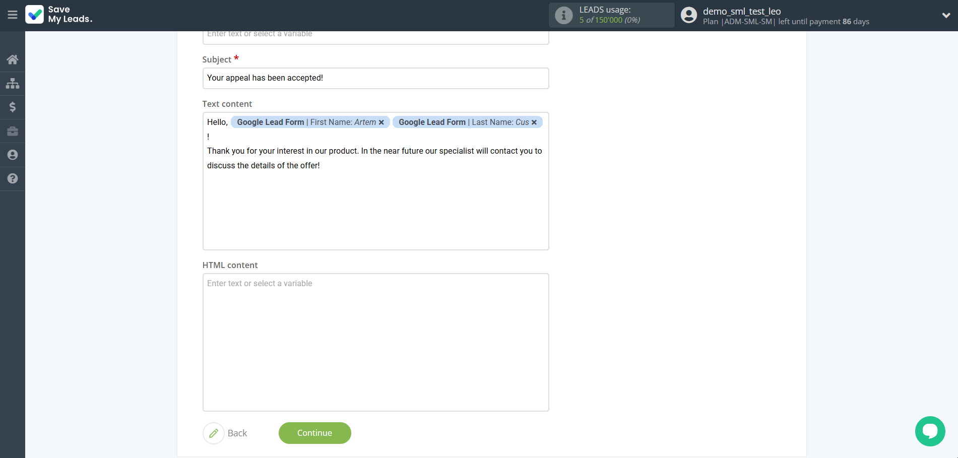 How to Connect Google Lead Form with Resend | Assigning fields