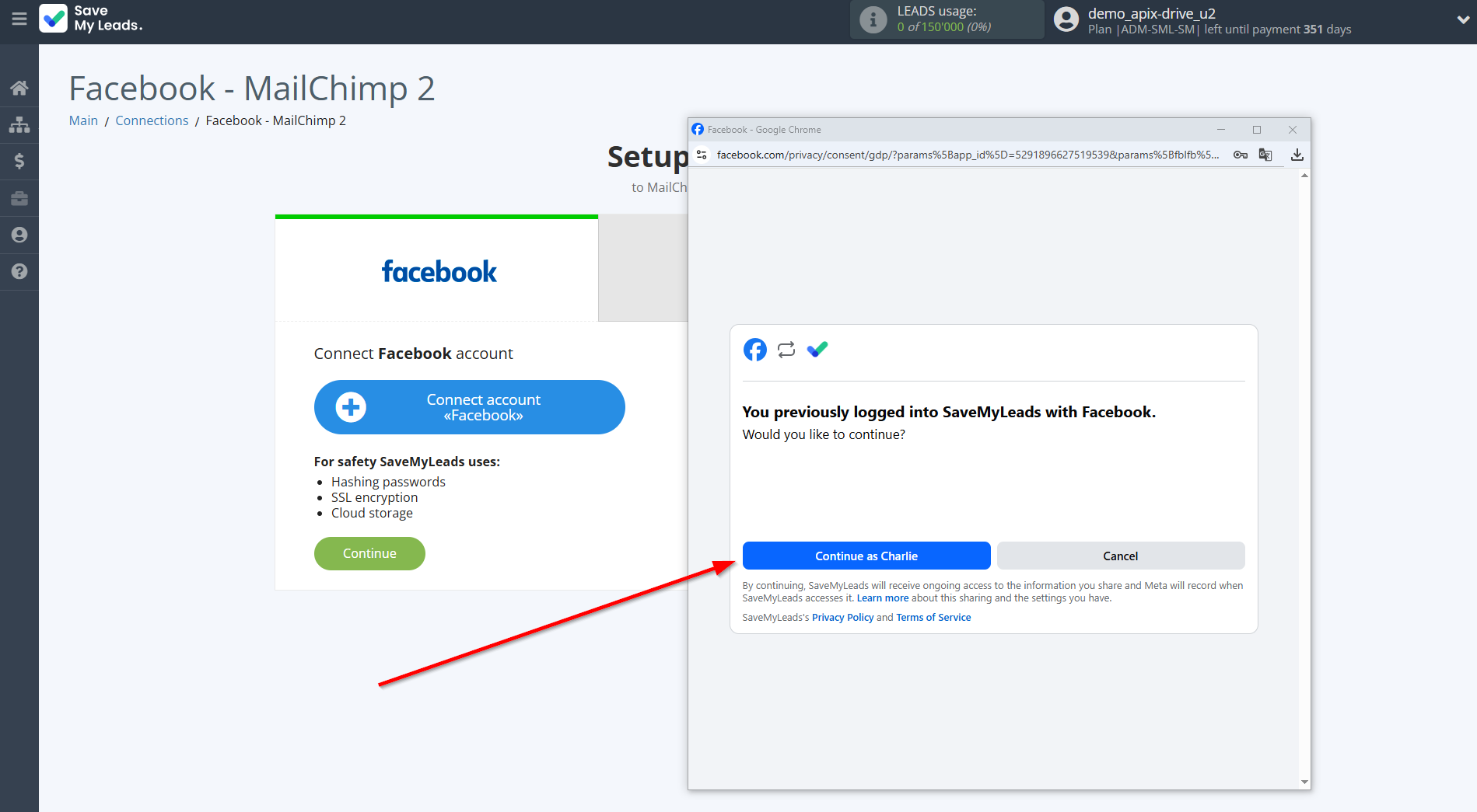 How to Connect Facebook with MailChimp | Data Source account connection How to Connect Facebook with MailChimp | Data Source account connection