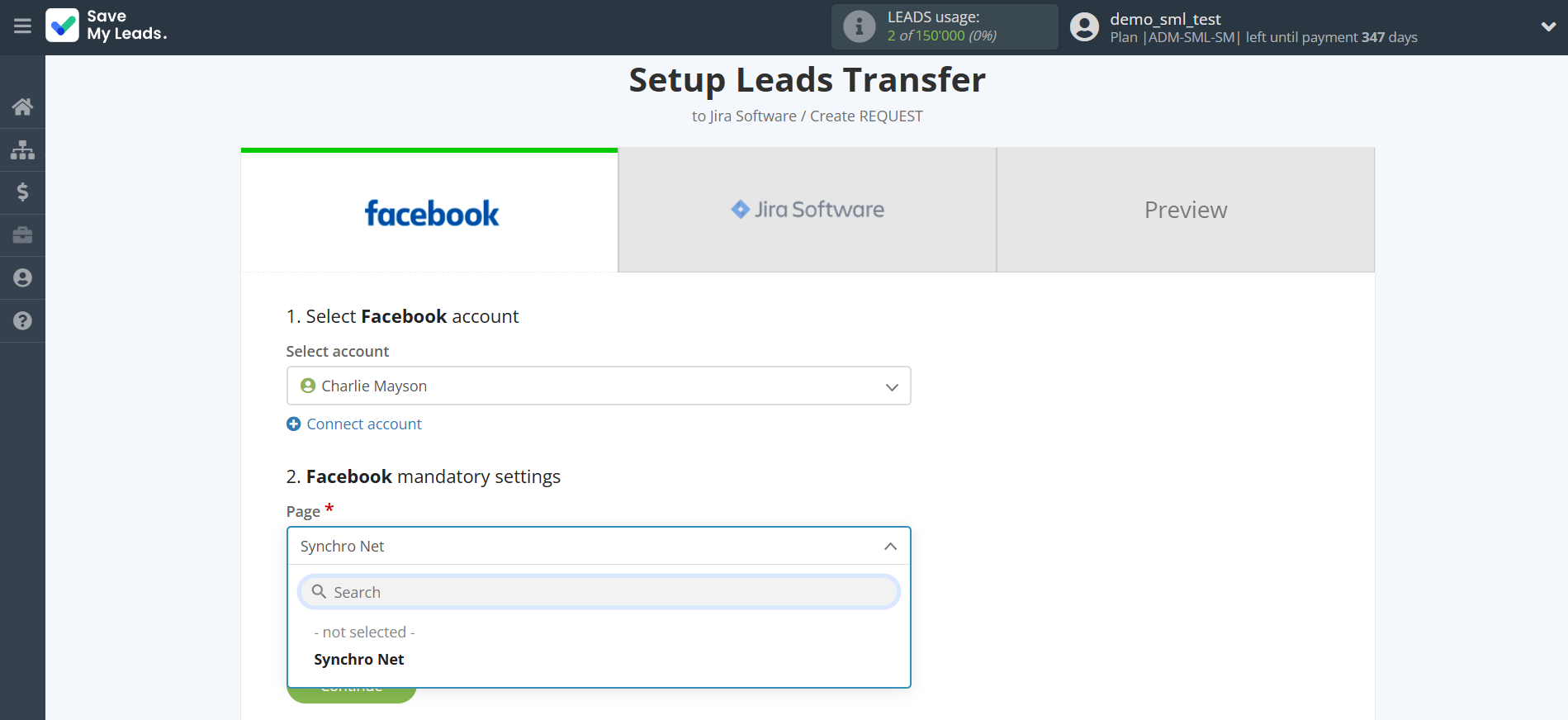 How to Connect Facebook with Jira Software | Data Source account connection How to Connect Facebook with Jira Software | Data Source account connection