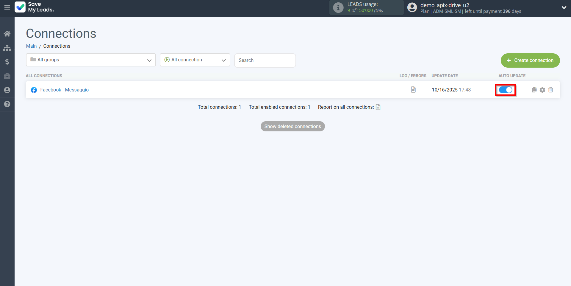 How to Connect Facebook with Messaggio | Enable auto-update