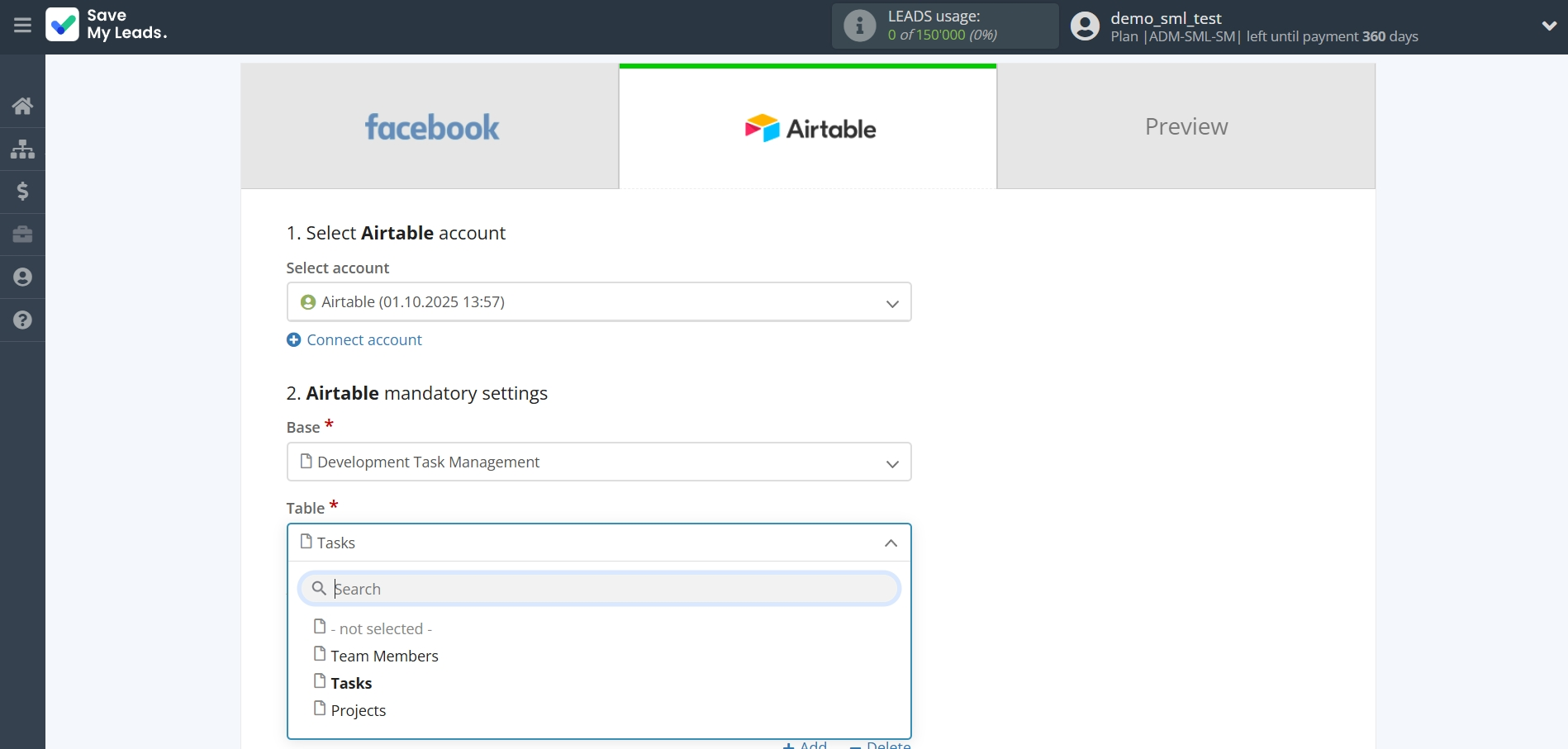 How to Connect Facebook with AirTable | Assigning fields How to Connect Facebook with AirTable | Assigning fields