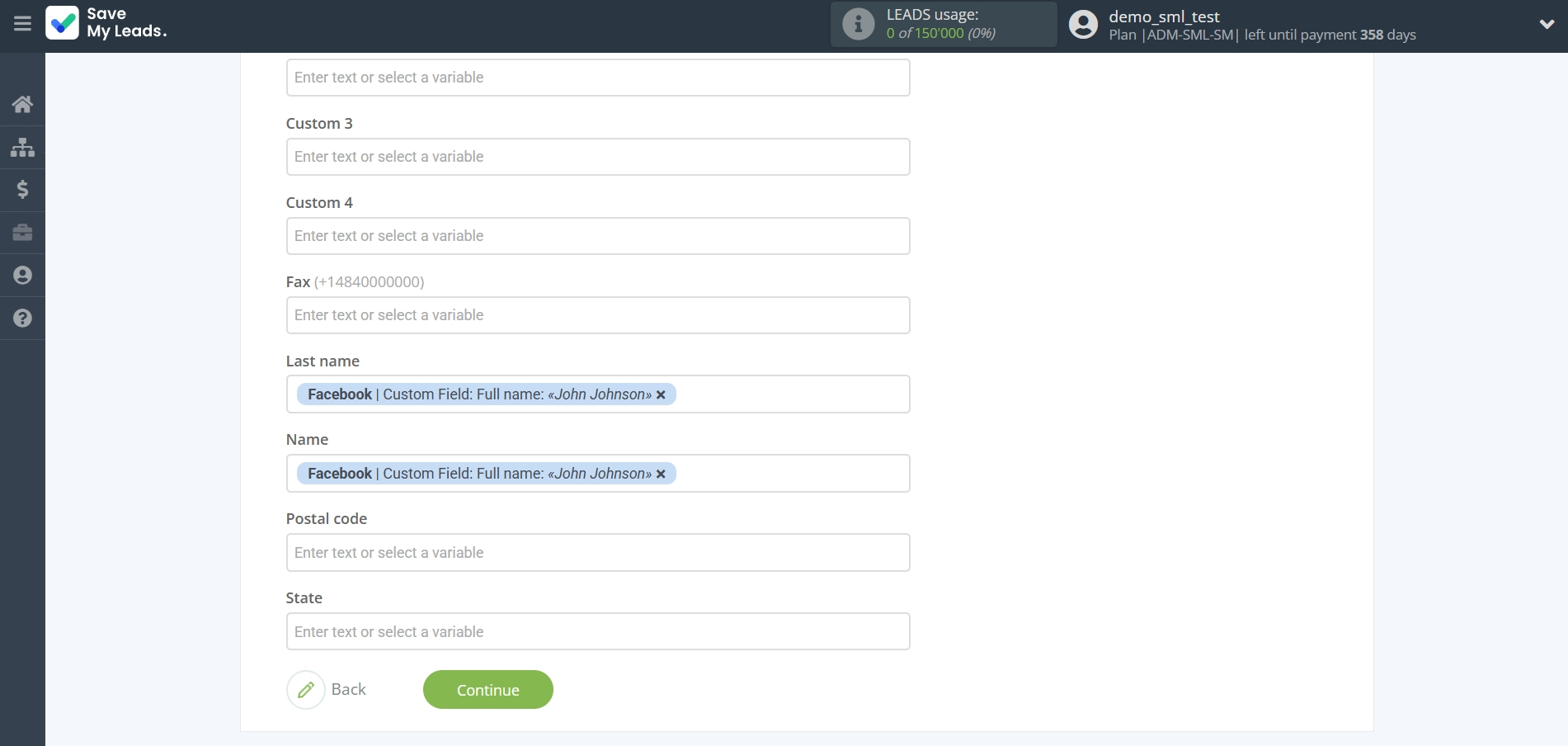 How to Connect Facebook with ClickSend Add Contacts | Assigning fields How to Connect Facebook with ClickSend Add Contacts | Assigning fields