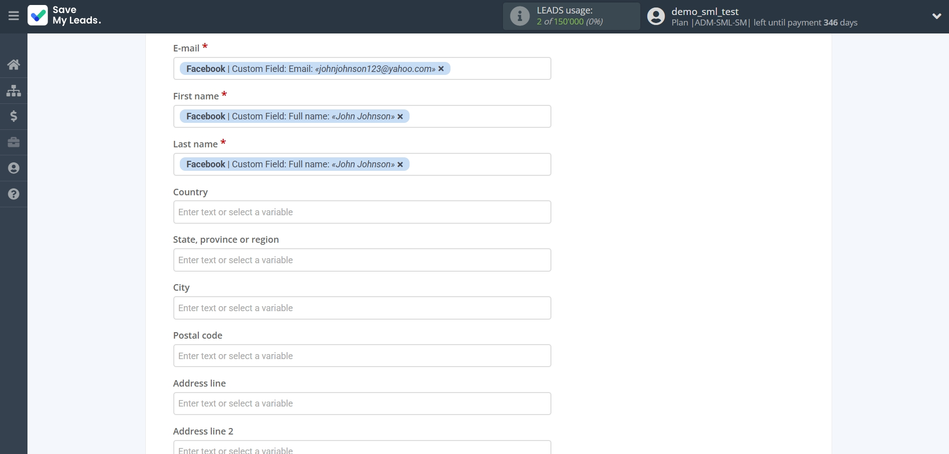 How to Connect Facebook with SendGrid | Assigning fields How to Connect Facebook with SendGrid | Assigning fields