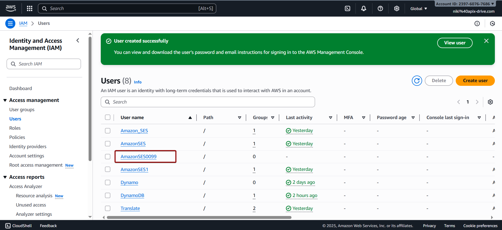 How to Connect Facebook with Amazon SES | Data Destination account connection How to Connect Facebook with Amazon SES | Data Destination account connection