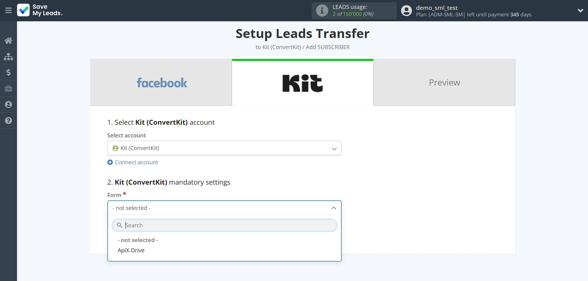 How to Connect Facebook  with Kit (ConvertKit) | Assigning fields