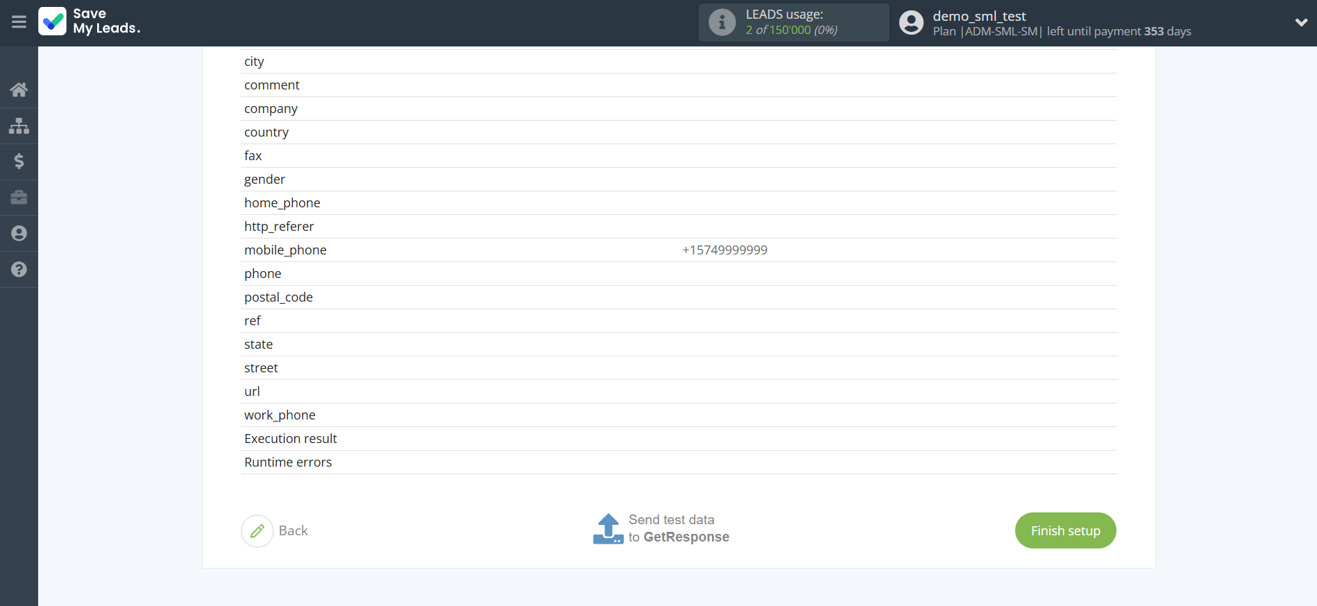 How to Connect Facebook with GetResponse | Test data How to Connect Facebook with GetResponse | Test data