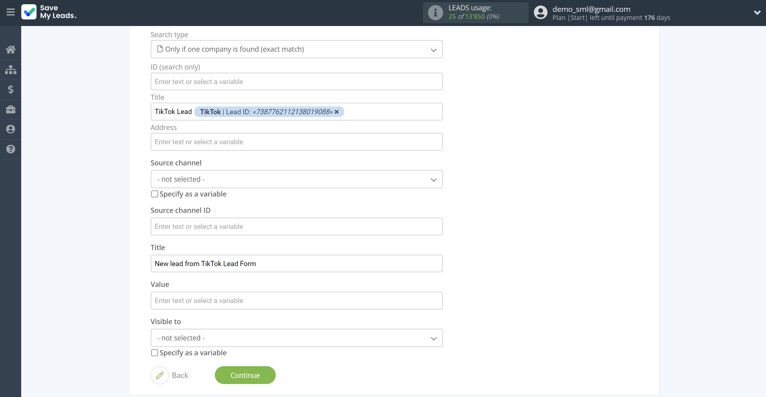 How to Connect TikTok with Pipedrive Create Lead | Assigning fields How to Connect TikTok with Pipedrive Create Lead | Assigning fields