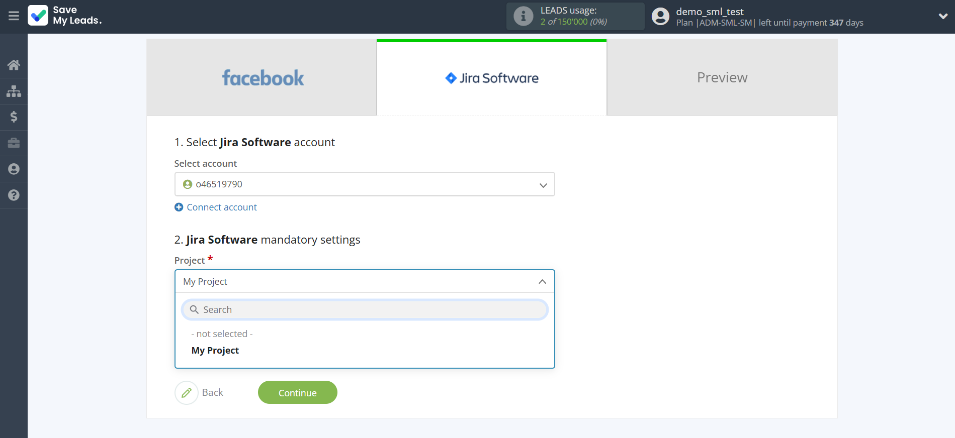How to Connect Facebook with Jira Software | Assigning fields How to Connect Facebook with Jira Software | Assigning fields
