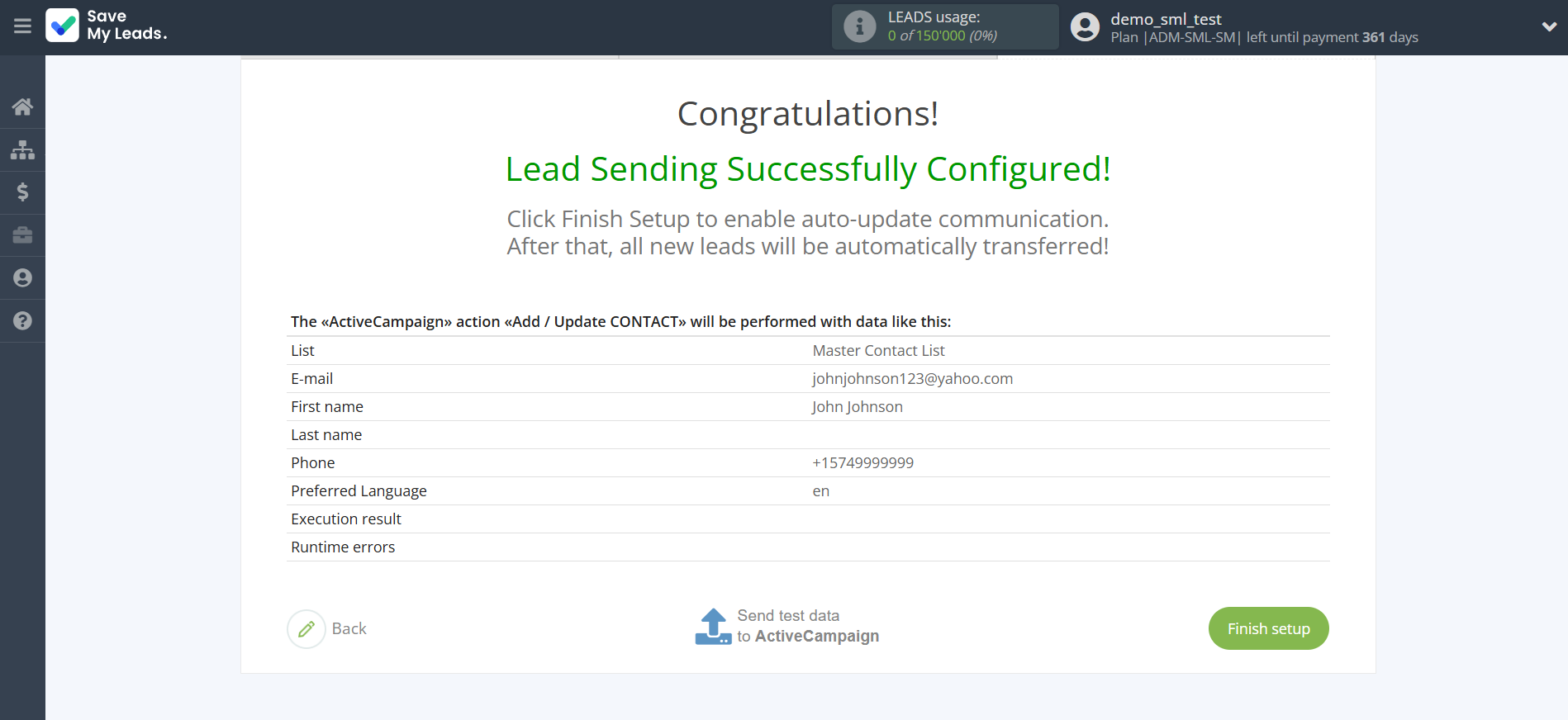 How to Connect Facebook with ActiveCampaign Create Contacts | Test data How to Connect Facebook with ActiveCampaign Create Contacts | Test data