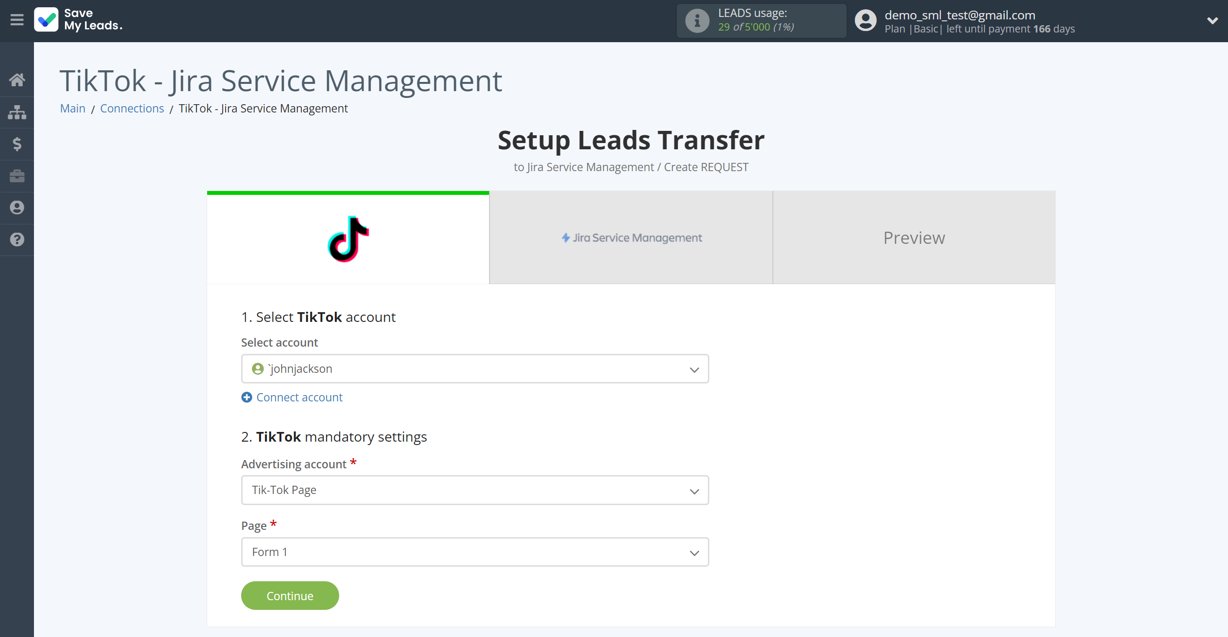 How to Connect TikTok with Jira Service Management | Data Source account connection How to Connect TikTok with Jira Service Management | Data Source account connection