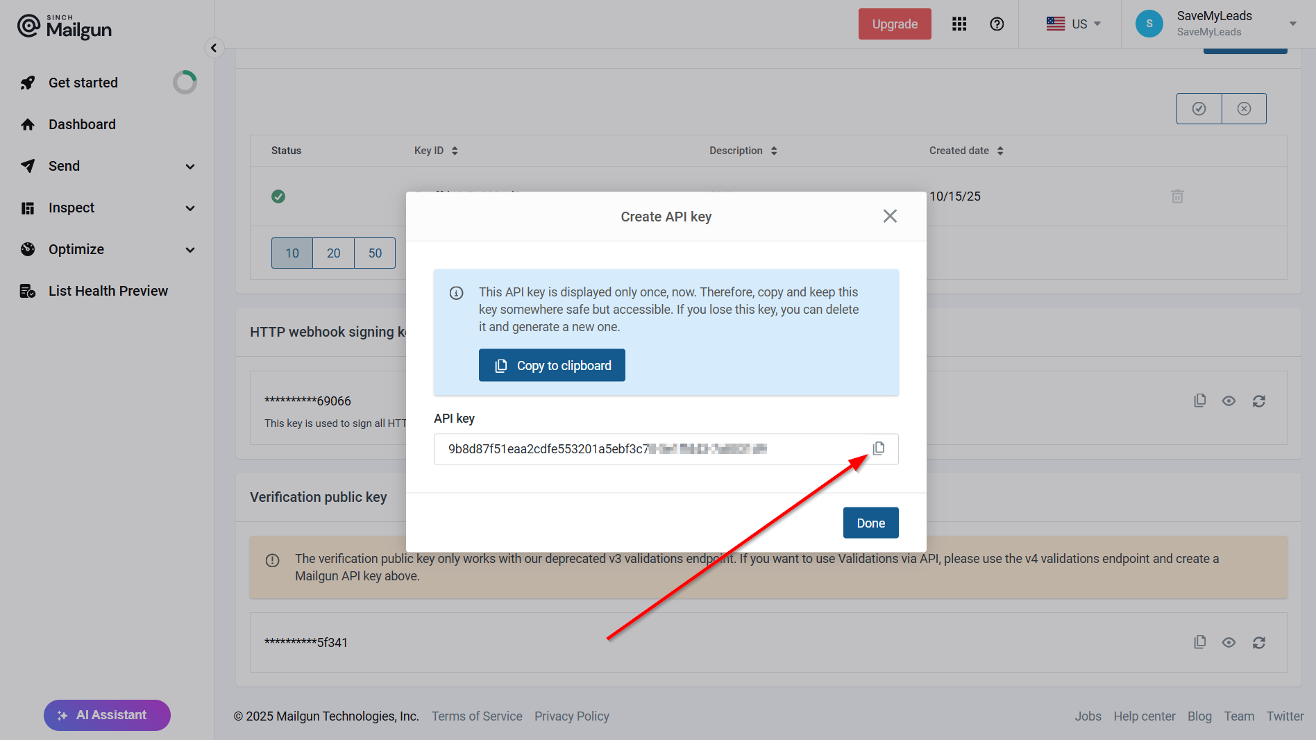 How to Connect Facebook with Mailgun | Data Destination account connection How to Connect Facebook with Mailgun | Data Destination account connection