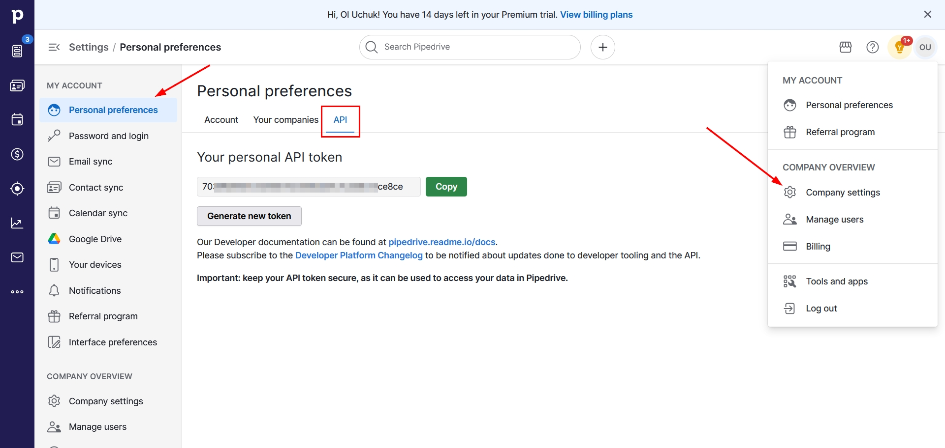 How to Connect Facebook  with Pipedrive Create Lead | Data Destination account connection