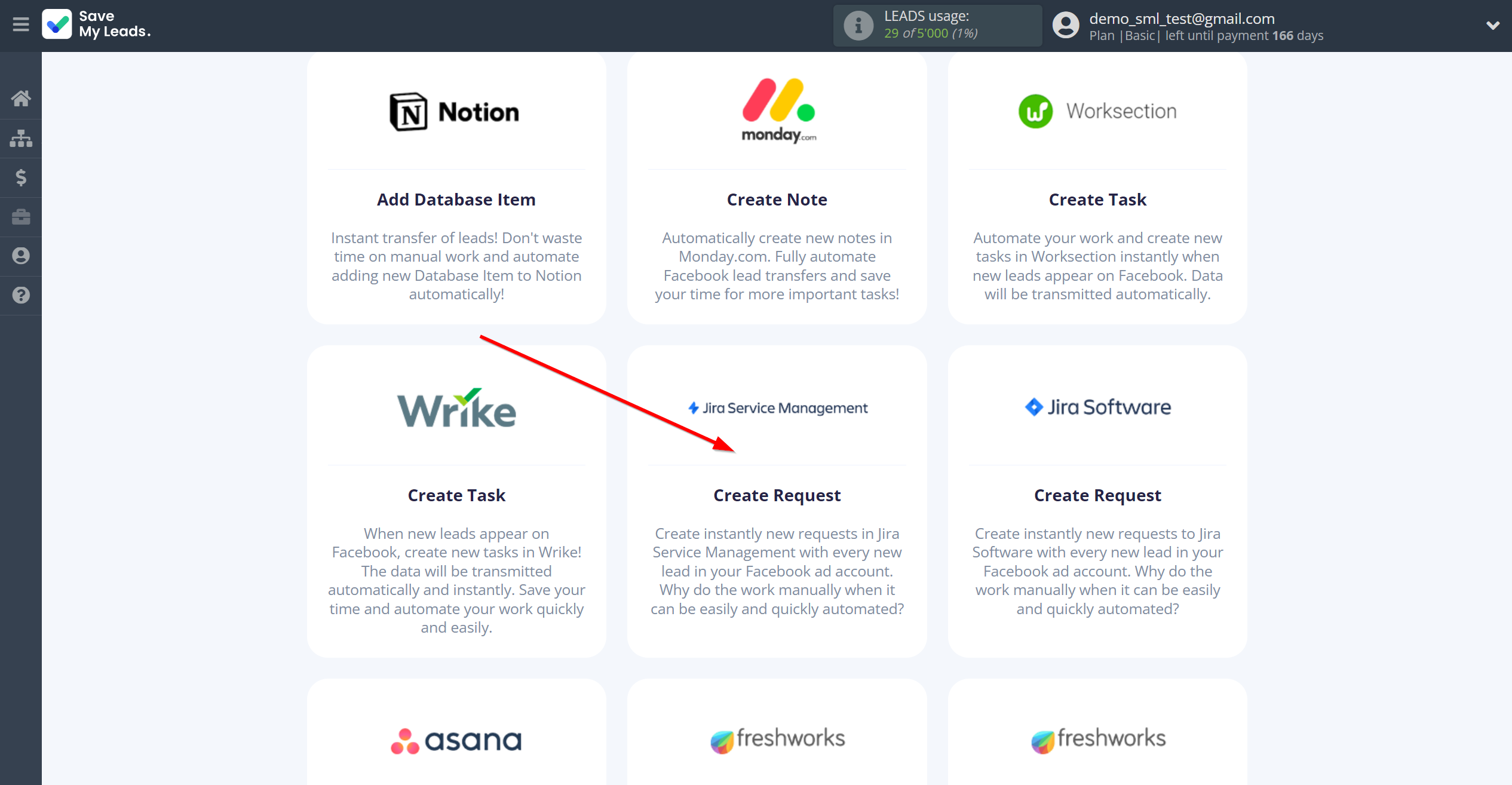 How to Connect TikTok with Jira Service Management | Data Destination system selection How to Connect TikTok with Jira Service Management | Data Destination system selection