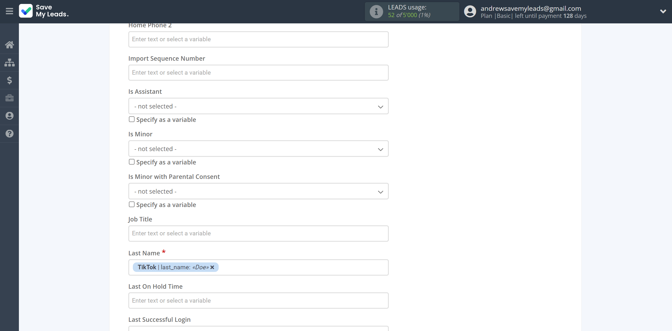 How to Connect TikTok with Microsoft Dynamics 365 Create Contacts | Assigning fields How to Connect TikTok with Microsoft Dynamics 365 Create Contacts | Assigning fields