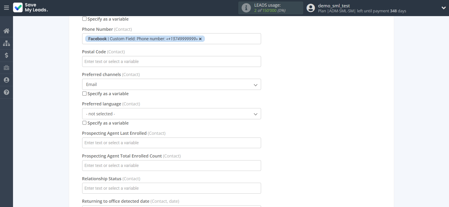 How to Connect Facebook with HubSpot Create Deal | Assigning fields How to Connect Facebook with HubSpot Create Deal | Assigning fields