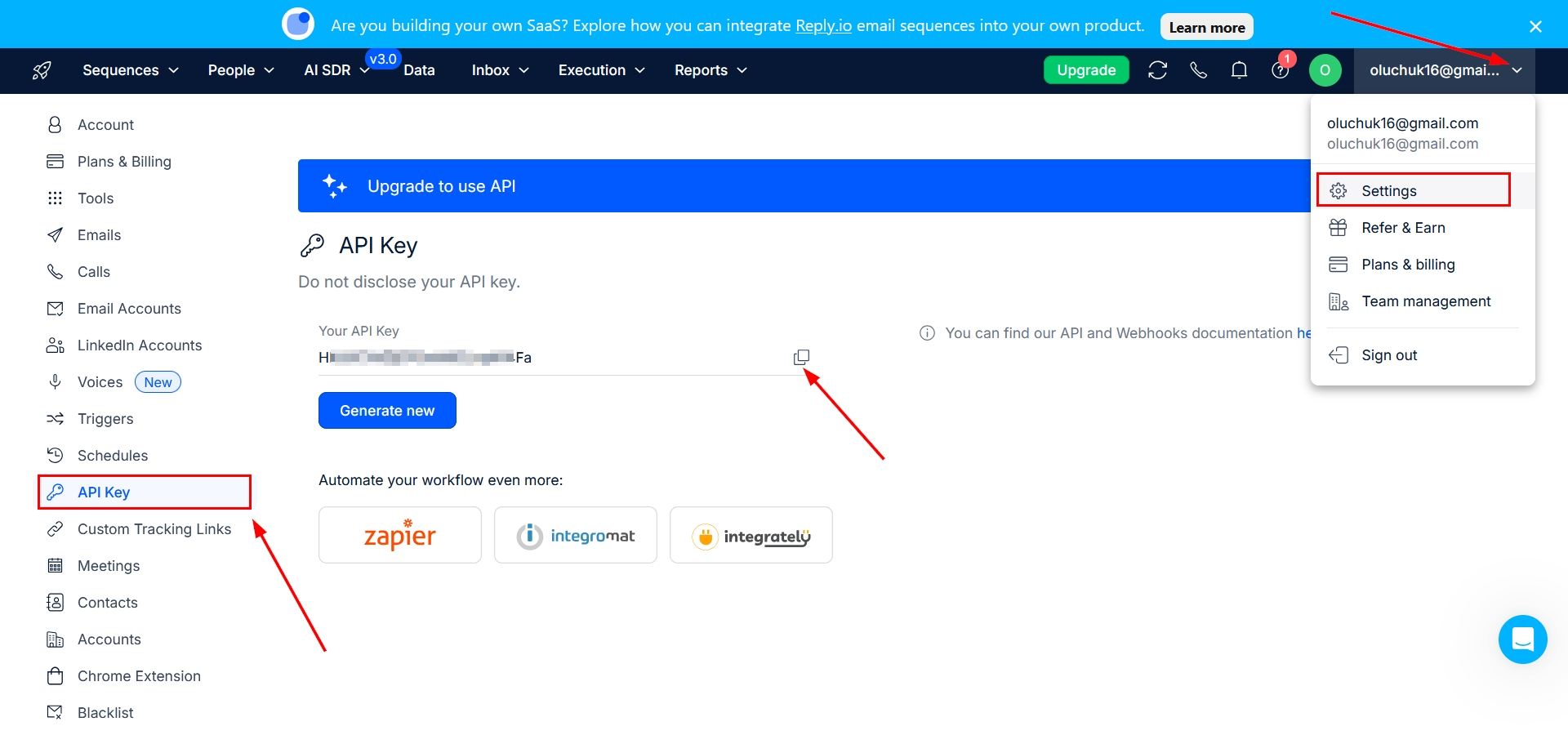 How to Connect Facebook  with Reply.io | Data Destination account connection