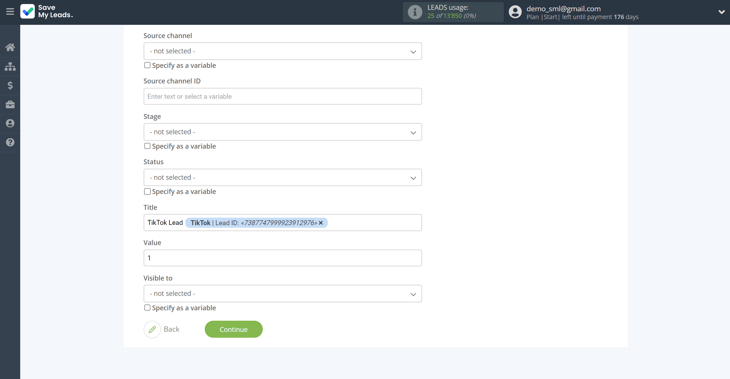 How to Connect TikTok with Pipedrive Create Deal | Assigning fields How to Connect TikTok with Pipedrive Create Deal | Assigning fields