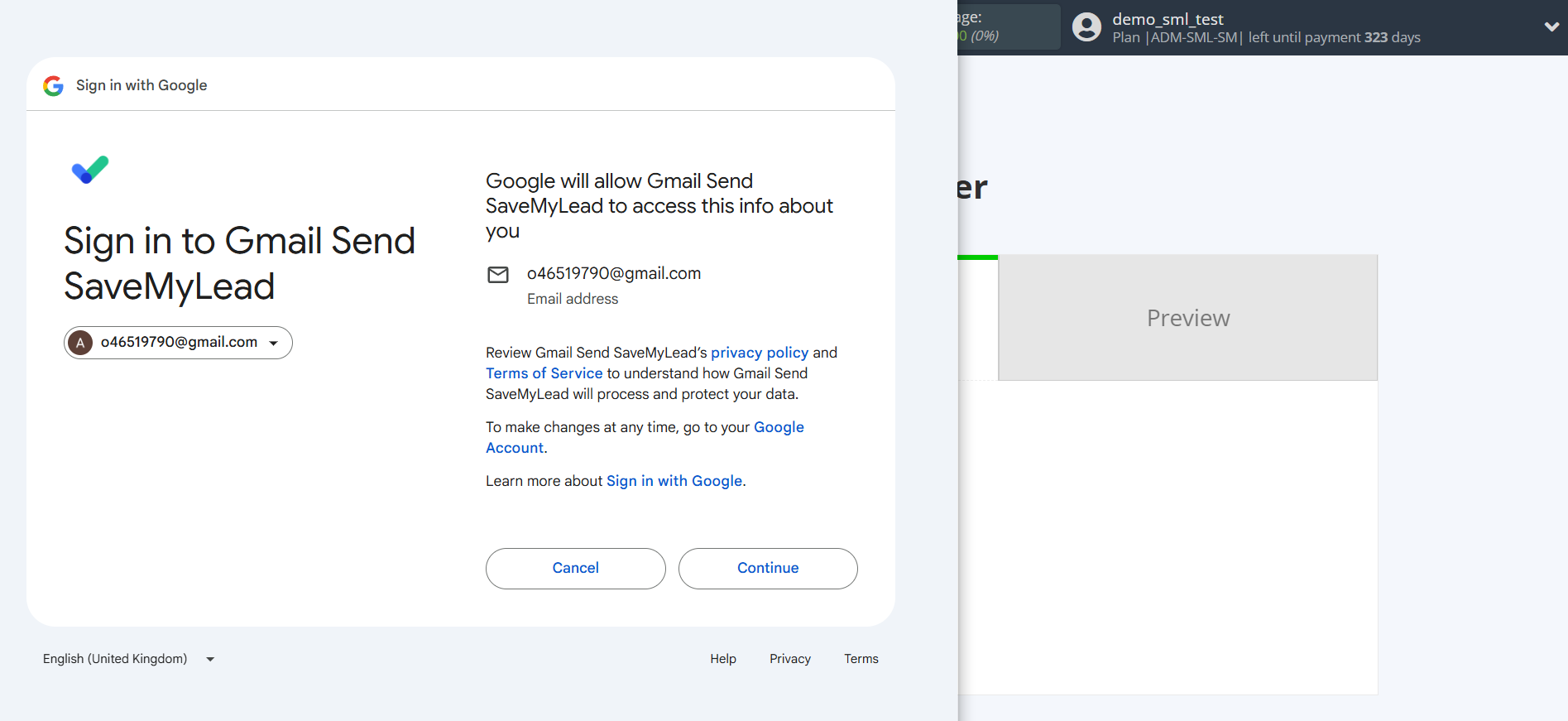 How to Connect Webhooks with Gmail | Data Destination account connection