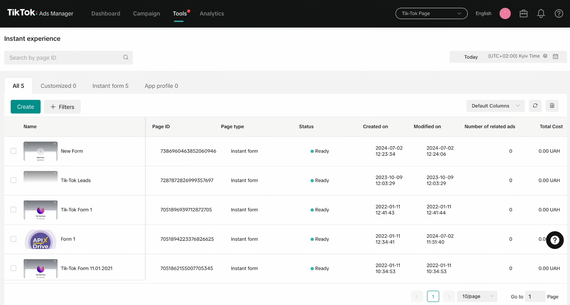 TikTok and Mailchimp integration | User's contact in TikTok TikTok and Mailchimp integration | User's contact in TikTok
