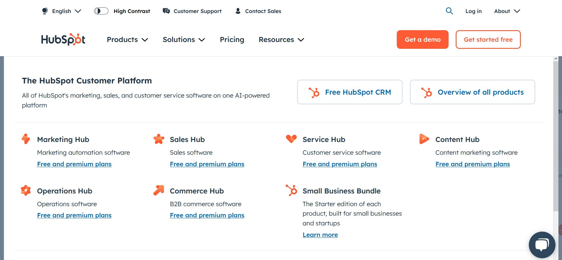 HubSpot vs. Salesforce | HubSpot features HubSpot vs. Salesforce | HubSpot features
