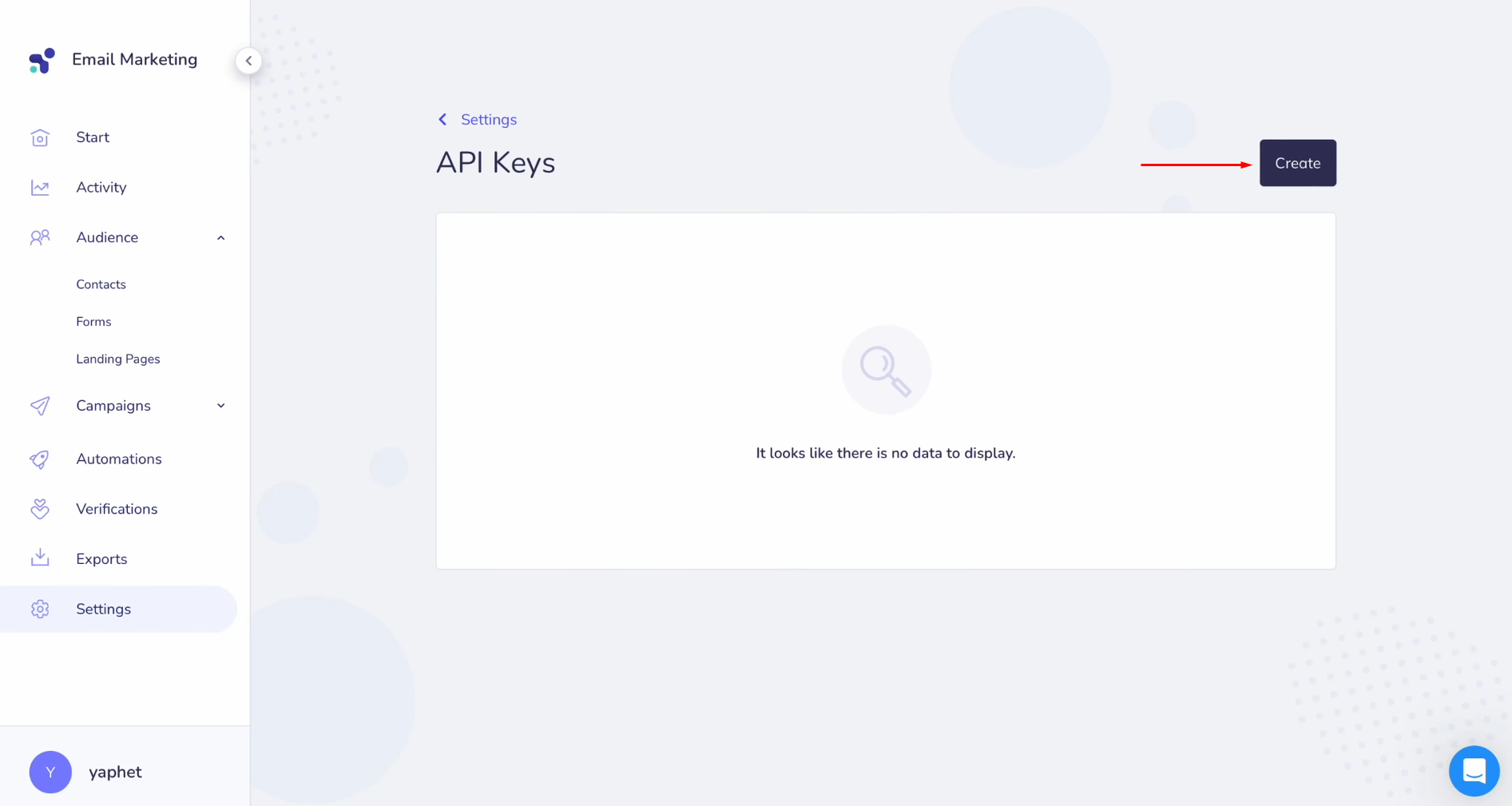 Google Lead Form and Elastic Email integration | Click “Create” Google Lead Form and Elastic Email integration | Click “Create”