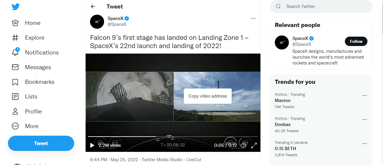 How to download Twitter videos | Copy video address How to download Twitter videos | Copy video address