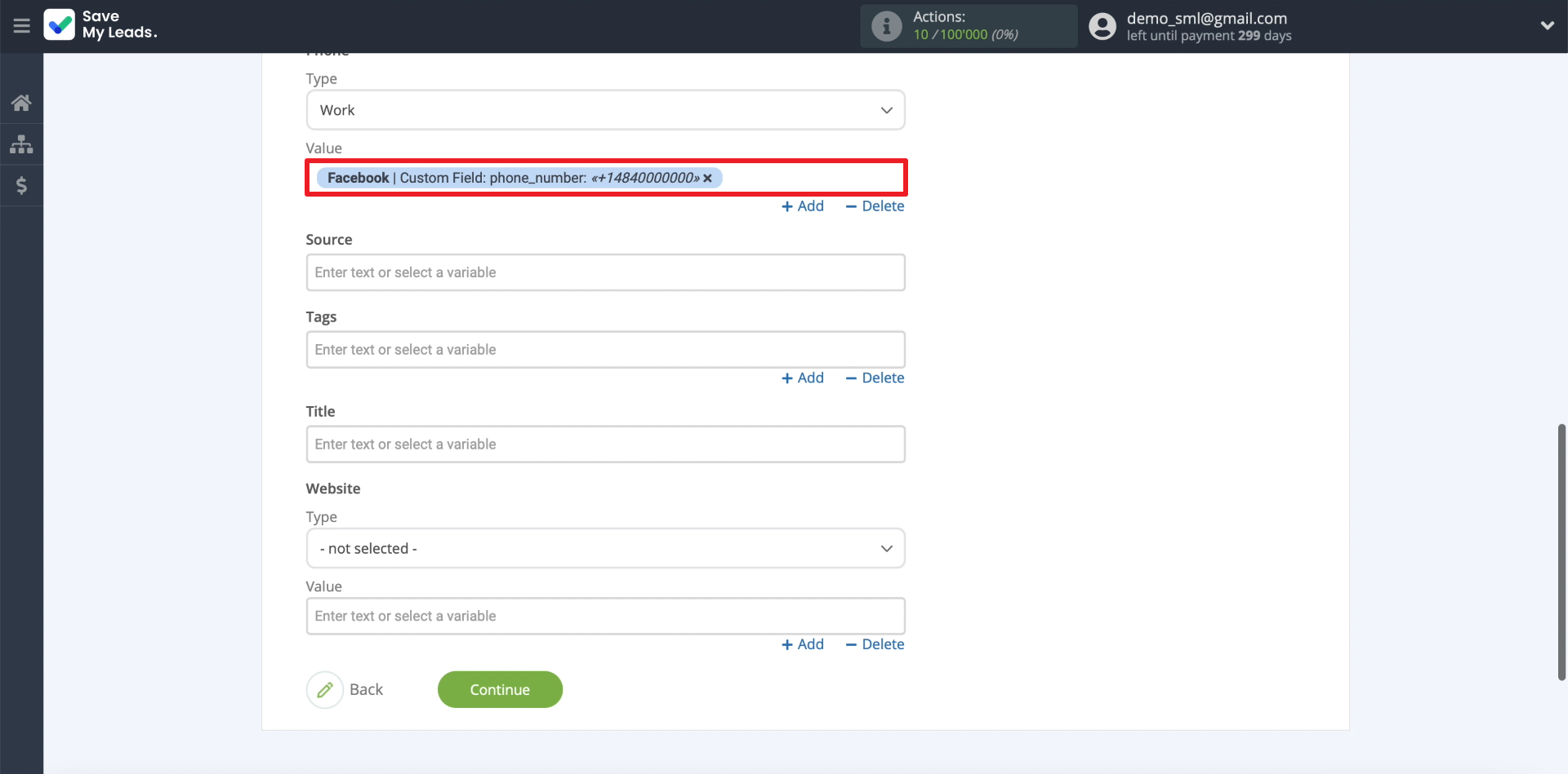 Facebook and AgileCRM integration | Set up sending data to AgileCRM. Part 3 Facebook and AgileCRM integration | Set up sending data to AgileCRM. Part 3