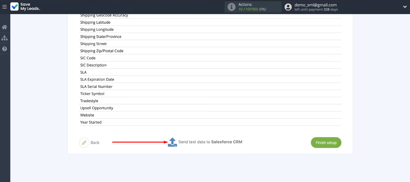 Facebook and Salesforce integration | Send test data to Salesforce CRM Facebook and Salesforce integration | Send test data to Salesforce CRM