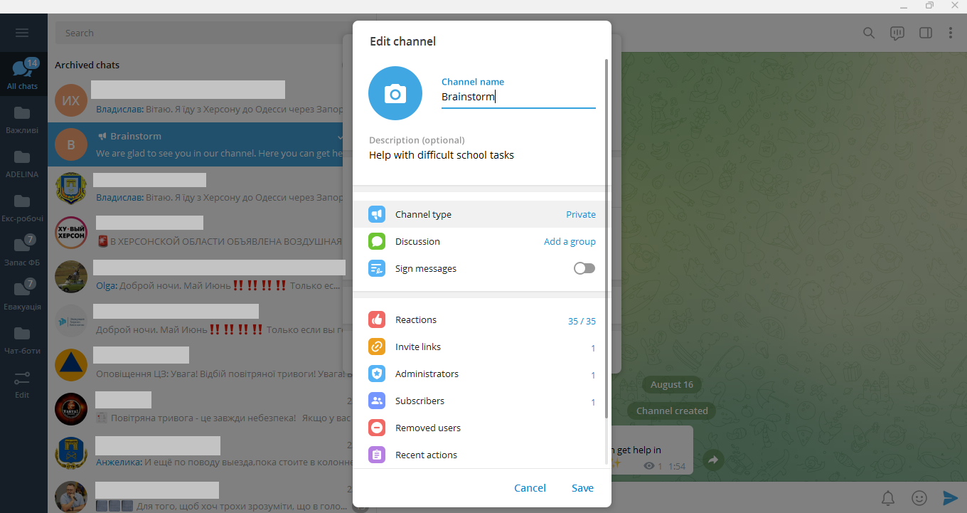 How to create a Telegram channel | Channel type How to create a Telegram channel | Channel type