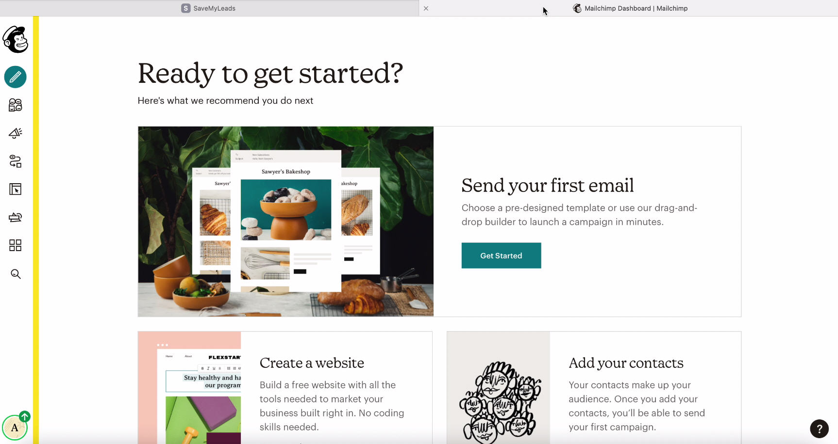 MailChimp and Facebook integration | Go to the personal account MailChimp and Facebook integration | Go to the personal account