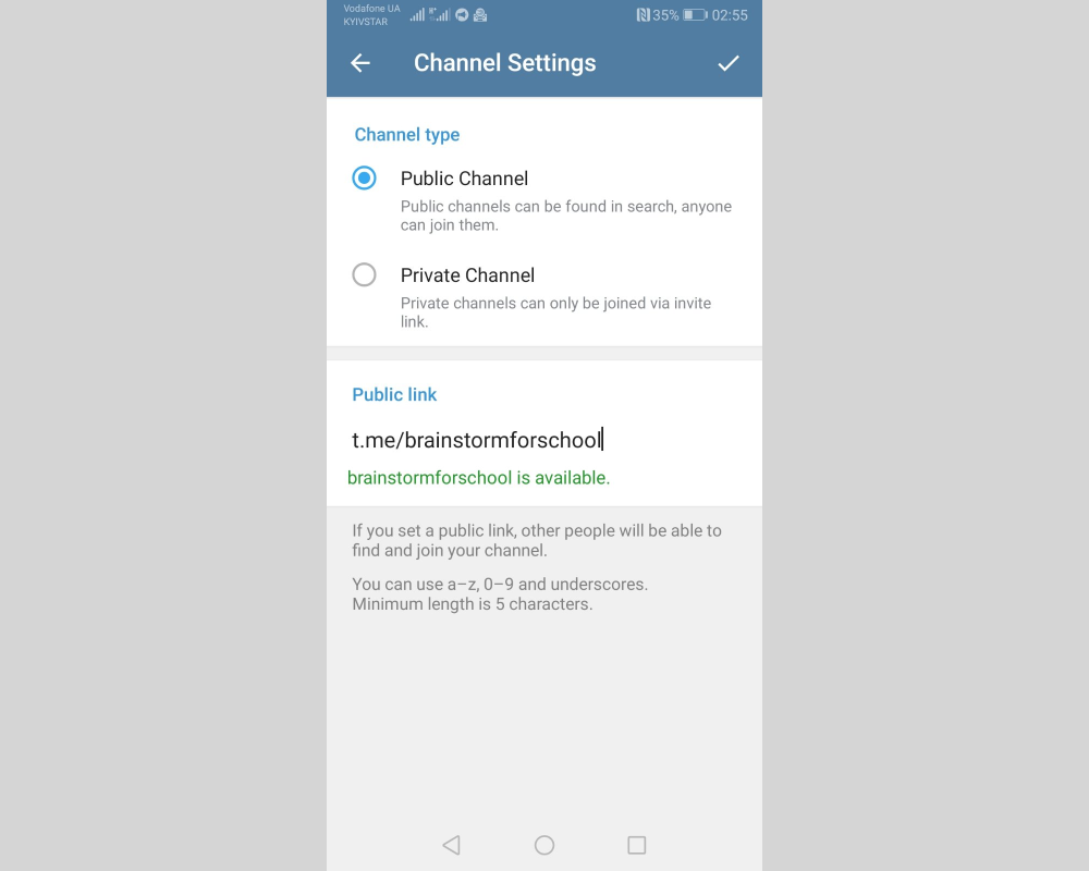 How to create a Telegram channel | Channel settings How to create a Telegram channel | Channel settings