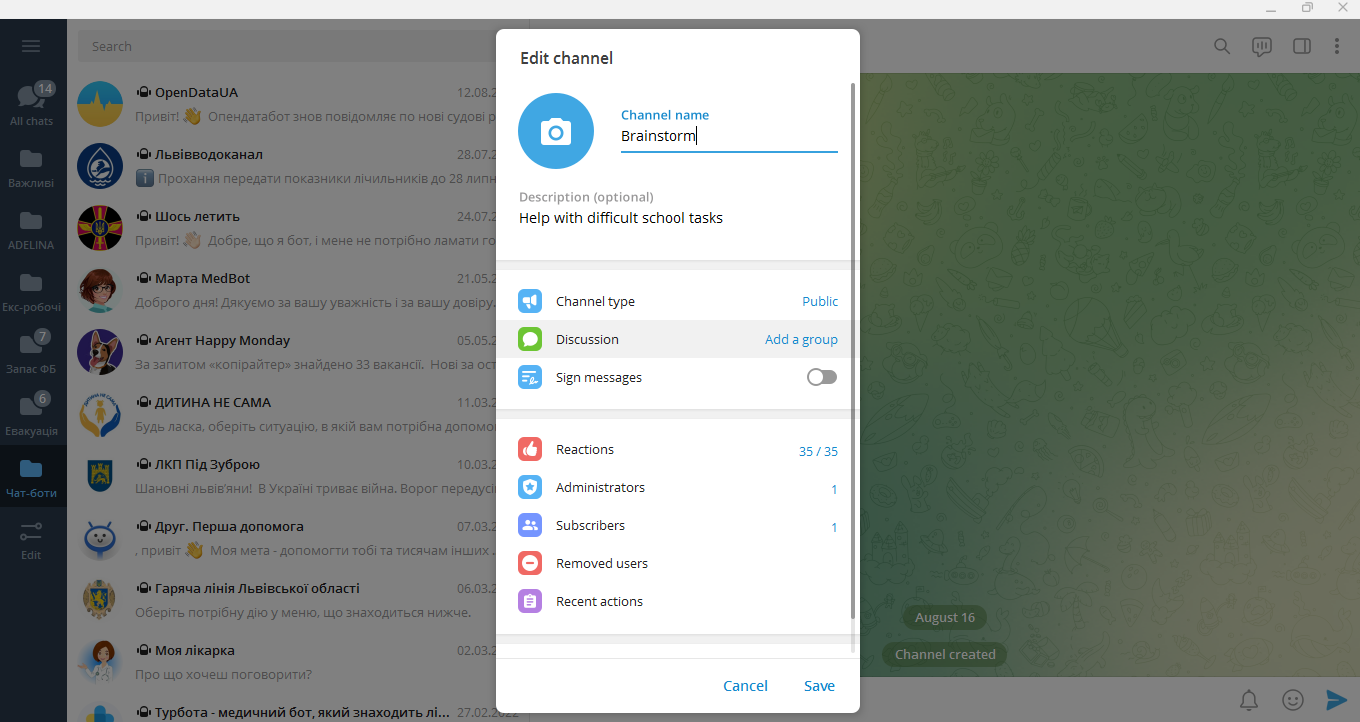 How to create a Telegram channel | Add a group How to create a Telegram channel | Add a group