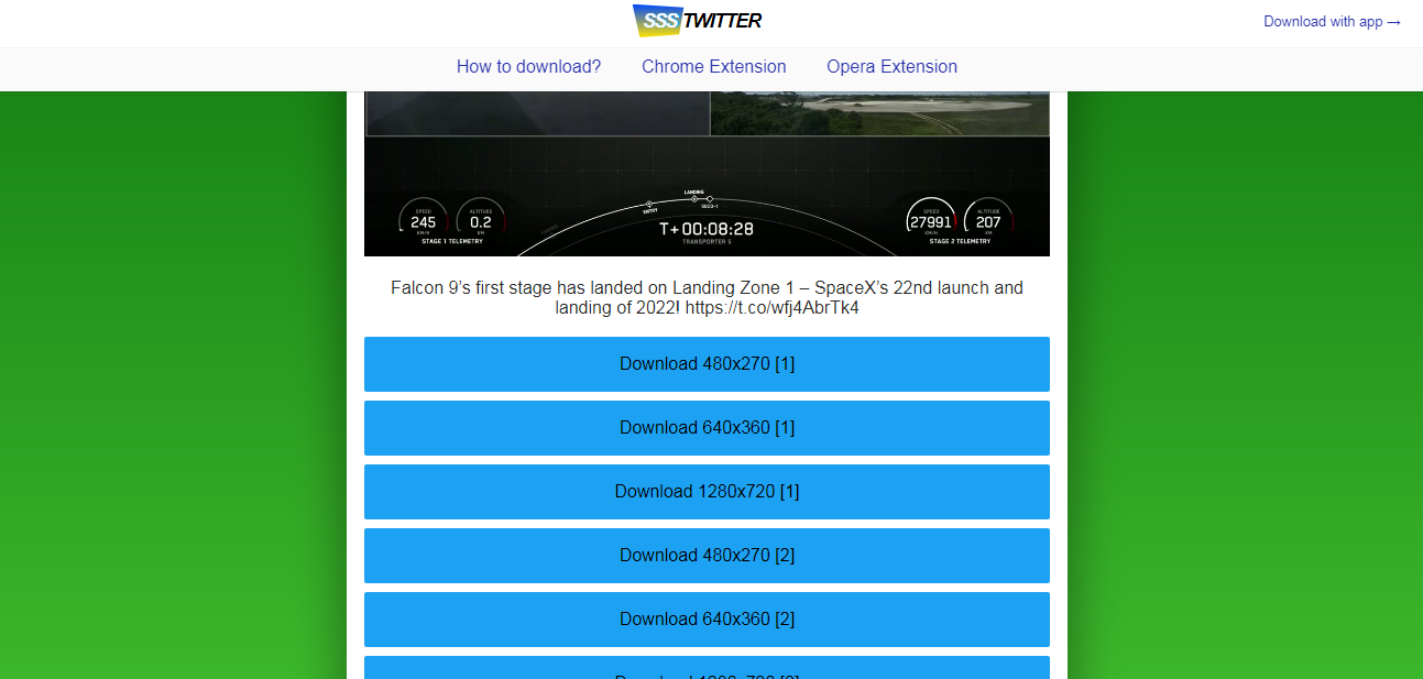 How to download Twitter videos | Choose the quality How to download Twitter videos | Choose the quality