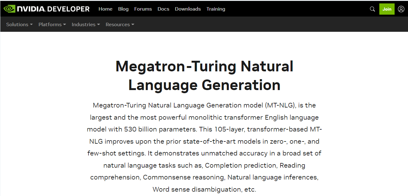 5 best ChatGPT alternatives | MT-NLG 5 best ChatGPT alternatives | MT-NLG