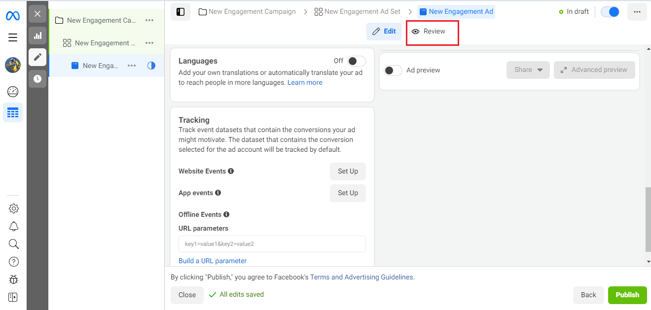 Set up an advertising campaign in Facebook Ads Manager | Review Set up an advertising campaign in Facebook Ads Manager | Review