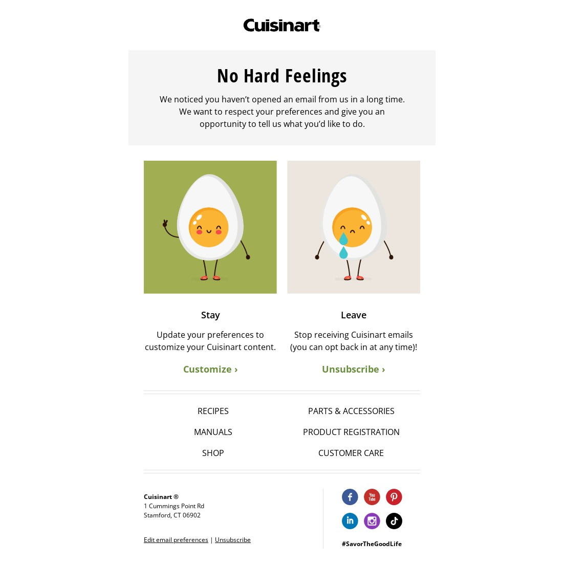 Cuisiniart email Cuisiniart email
