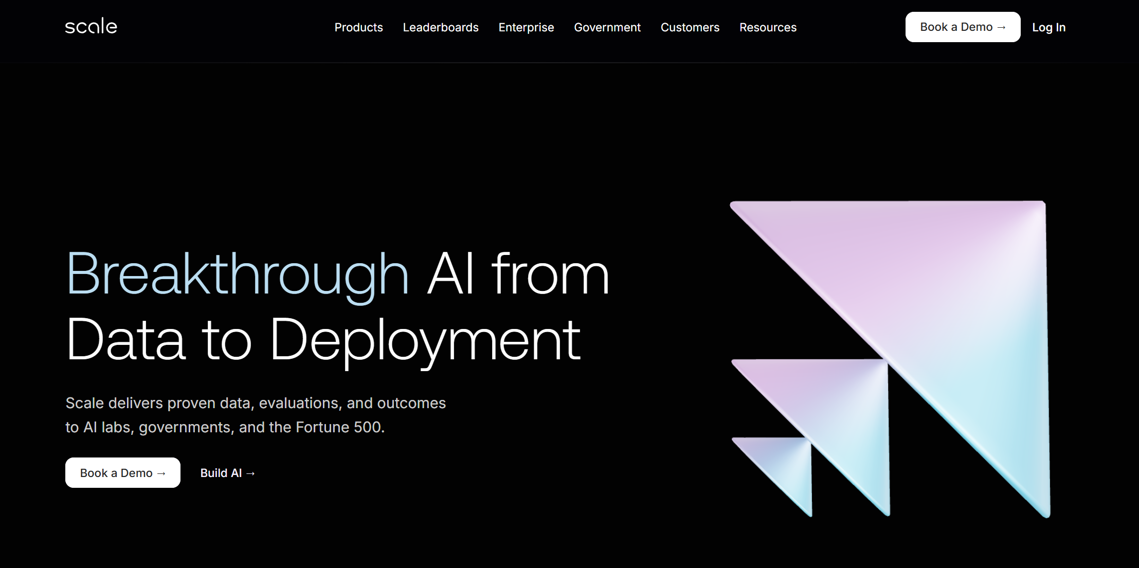 Scale AI Website Scale AI Website