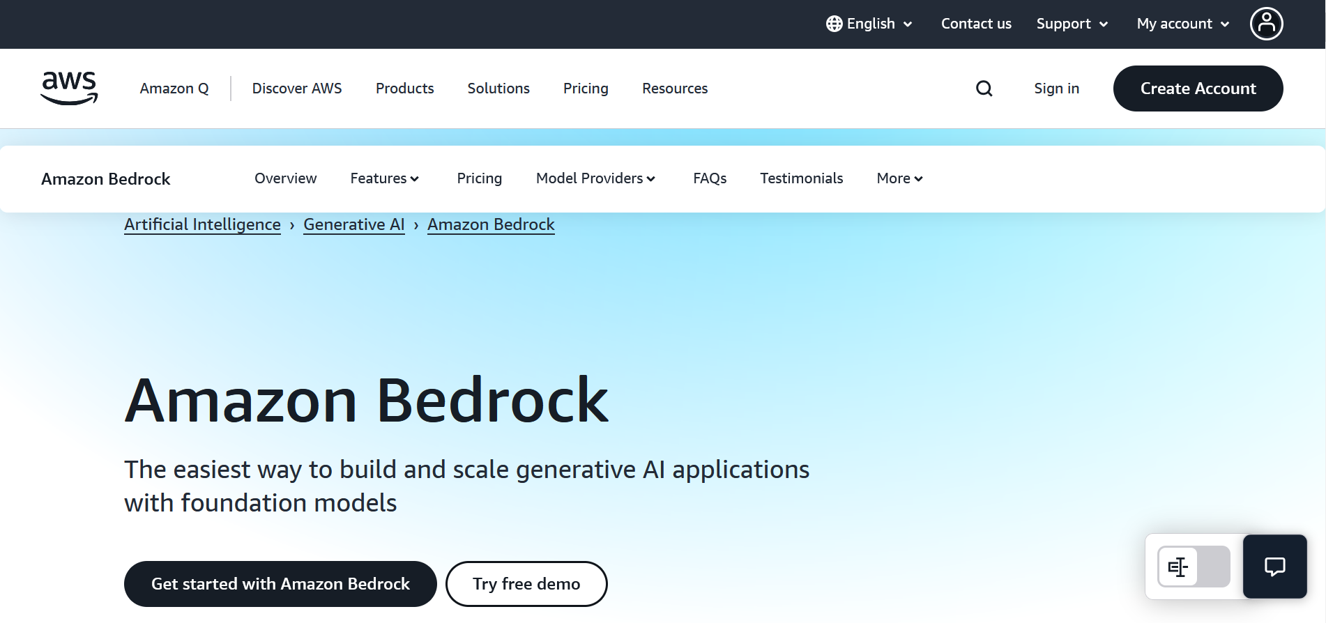Amazon Bedrock Amazon Bedrock