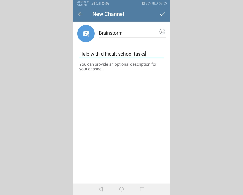 How to create a Telegram channel | Description How to create a Telegram channel | Description
