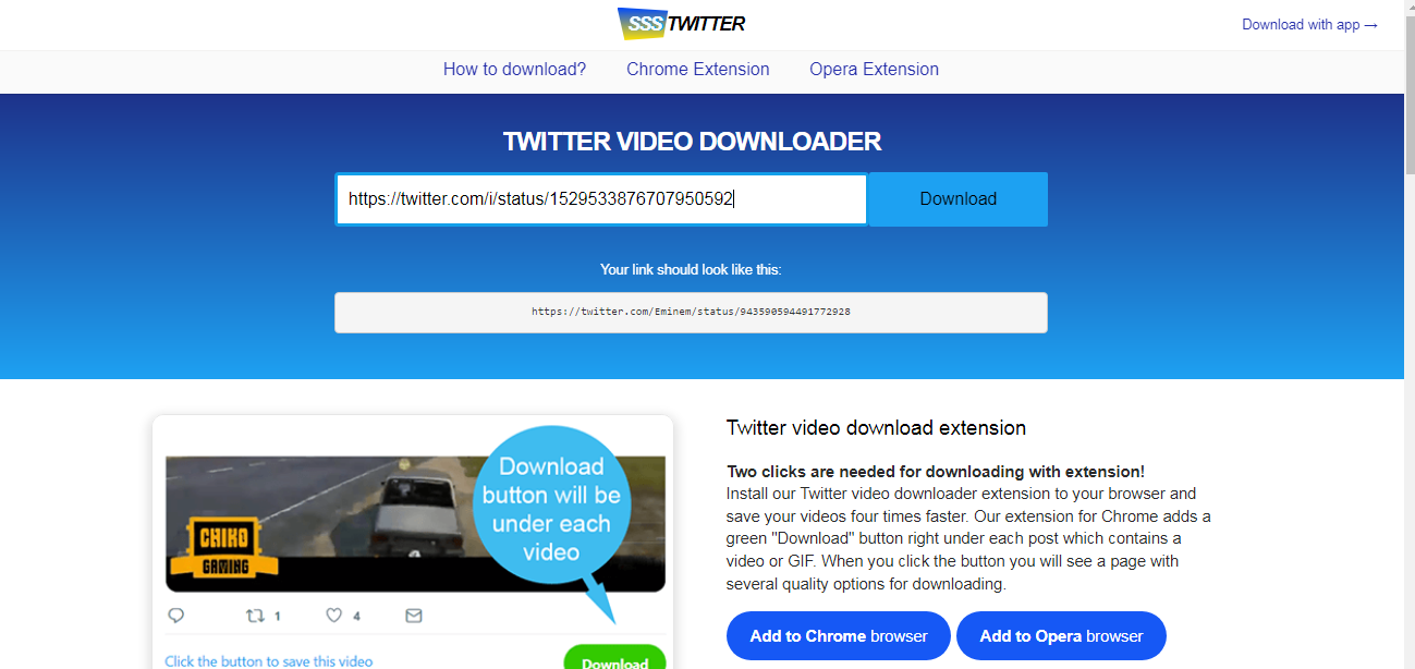 How to download Twitter videos | Insert link How to download Twitter videos | Insert link