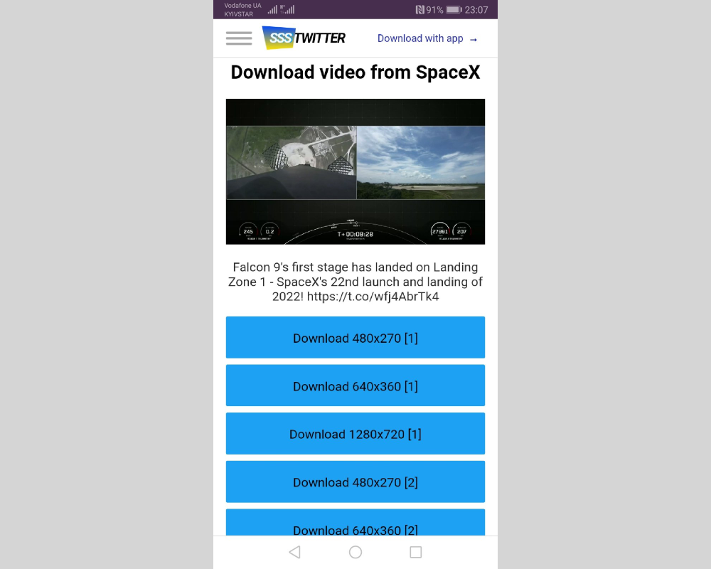 How to download Twitter videos | Choose the quality How to download Twitter videos | Choose the quality