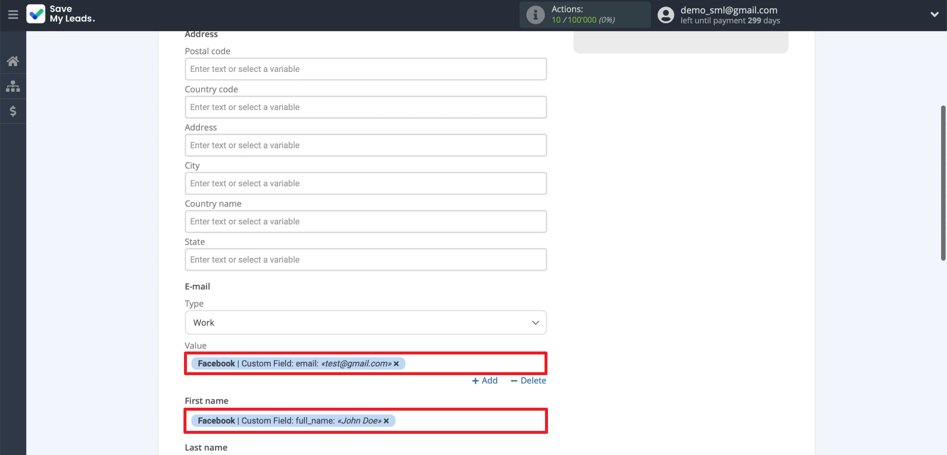 Facebook and AgileCRM integration | Set up sending data to AgileCRM. Part 2 Facebook and AgileCRM integration | Set up sending data to AgileCRM. Part 2